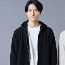 Unisex Double Zipup Hoodie / Black