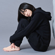 Unisex Double Zipup Hoodie / Black