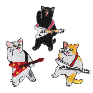 Patch / Guitar Cats (Set of 3)