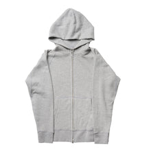 Unisex Double Zipup Hoodie / Grey