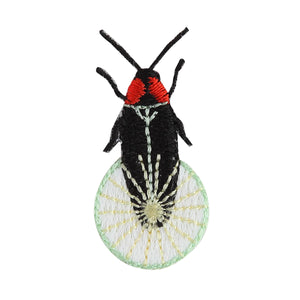 Embroidery patch / Insects "Firefly"