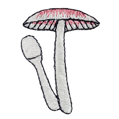 Embroidery patch ''Tsurutake Mushroom