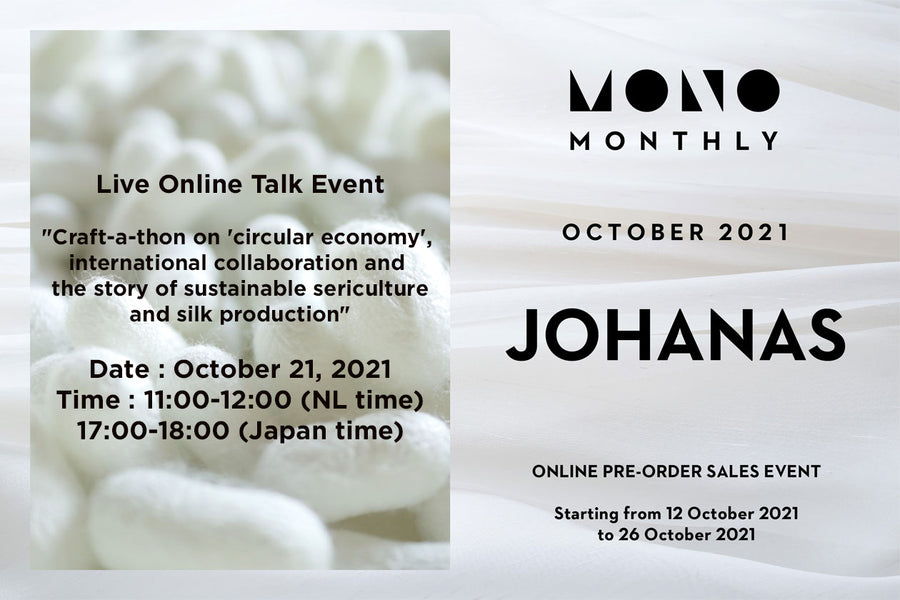 October 21st, MONO MONTHLY October - Live Online Talk Event!