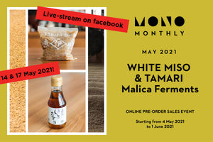 Live stream of WHITE MISO & TAMARI by Malica Ferments