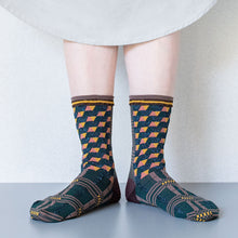 Design Crew Socks "ANTIQUE PATCH" / EU 36-40