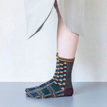 Design Crew Socks "ANTIQUE PATCH" / EU 36-40