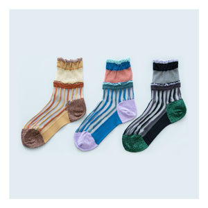 Design Crew Socks "Sarasara" / EU 36-40