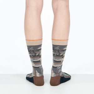 Design Crew Socks “stone water” / EU 36-40