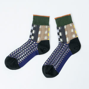 Design Crew Socks “Picnic Window” / EU 36-40