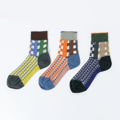 Design Crew Socks “Picnic Window” / EU 36-40