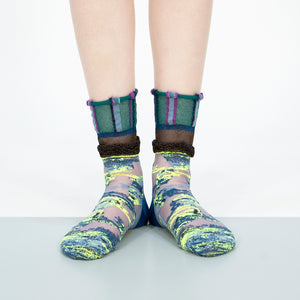 Design Crew Socks "sprinkle flower" / EU 42-44