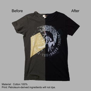 REWEAR BLACK T-shirt