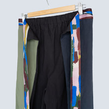 2Way Knot Cotton Pants - Navy