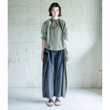 2Way Knot Cotton Pants - Navy
