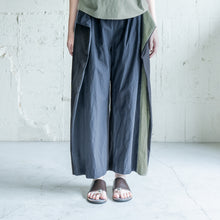 2Way Knot Cotton Pants - Navy