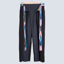 2Way Knot Cotton Pants - Navy