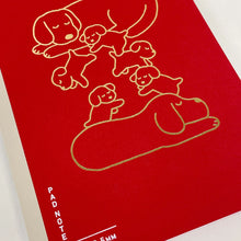 PAD NOTE - A5 - Dejima Family Edition - Red Grid