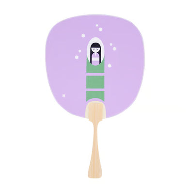 UCHIWA Japanese Fan - Kaguya Hime / Princess Kaguya