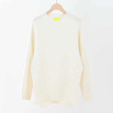 Alpaca Mesh Sweater