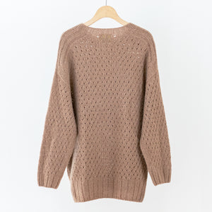 Alpaca Mesh Sweater