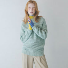 Alpaca Mesh Sweater