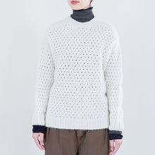 Alpaca Mesh Sweater