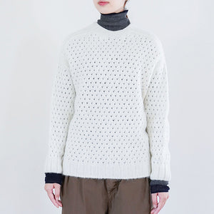 Alpaca Mesh Sweater