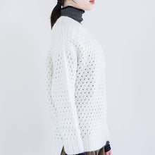 Alpaca Mesh Sweater
