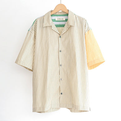 Short Sleeve Open Collar Shirt 