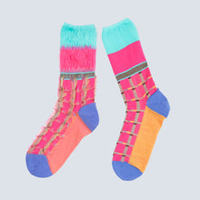 Design Crew Socks "BLOCK FLAG" / EU 42~44