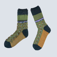 Design Crew Socks "BLOCK FLAG" / EU 36~40