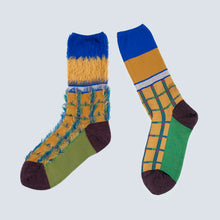 Design Crew Socks "BLOCK FLAG" / EU 42~44