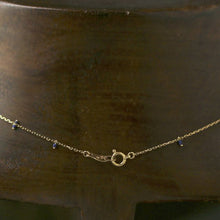 C-127 Slight scent necklace (lapis) 70 cm