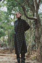 Dress CULTIVATION CHECK - Dark Brown / COQ