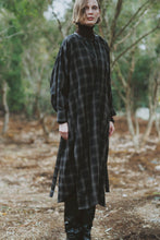 Dress CULTIVATION CHECK - Dark Brown / COQ