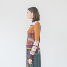 Rib Knit Tops "CONCORD" - Orange