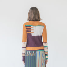 Rib Knit Tops "CONCORD" - Orange