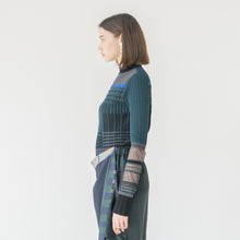 Rib Knit Tops "CONCORD" - Dark Green