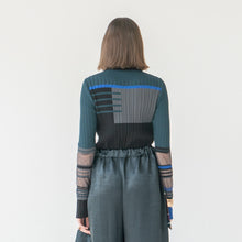 Rib Knit Tops "CONCORD" - Dark Green