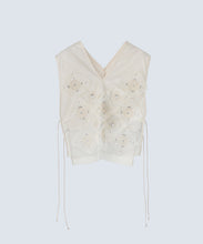 Vest "CROP" / White