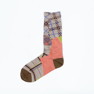 Design Crew Socks “patchwork texture” / EU36-40