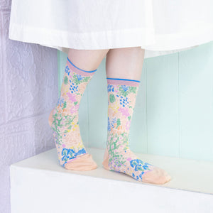 Design Crew Socks "Garden terrace" / EU 36-40