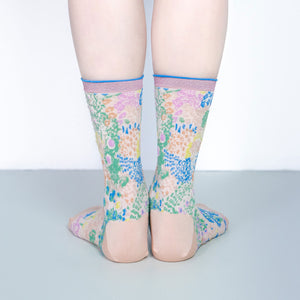 Design Crew Socks "Garden terrace" / EU 36-40