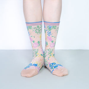 Design Crew Socks "Garden terrace" / EU 36-40