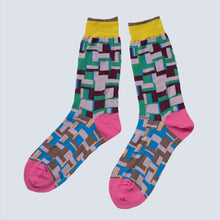 Design Crew Socks “Sunset pixel” / EU 36-40