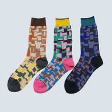 Design Crew Socks “Sunset pixel” / EU 36-40