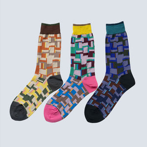 Design Crew Socks “Sunset pixel” / EU 42-44