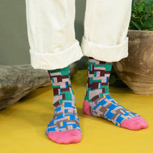 Design Crew Socks “Sunset pixel” / EU 36-40