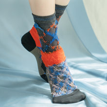 Design Crew Socks "Kitsune Argyle" / EU 36~40