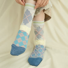 Design Crew Socks "Kitsune Argyle" / EU 36~40